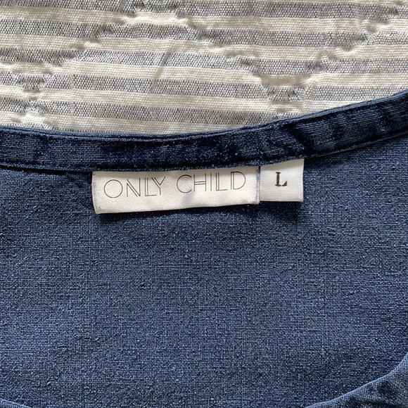 Only Child Clothing Alta Tank in raw silk - Picture 3 of 4